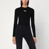 Diesel Long Sleeve Sweater In Black