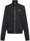 Diesel S-ginni Black Sweatshirt With High Neck And Logo Embroidery On The Front In Cotton Man In Black