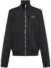 Diesel S-ginni Black Sweatshirt With High Neck And Logo Embroidery On The Front In Cotton Man In Black