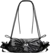 Diesel Black Scrunch-d Shoulder M Bag In T8013