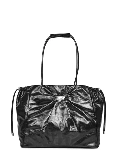 Diesel Black Scrunch-d Tote Bag