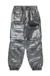 Diesel Disco Track Pants In Black