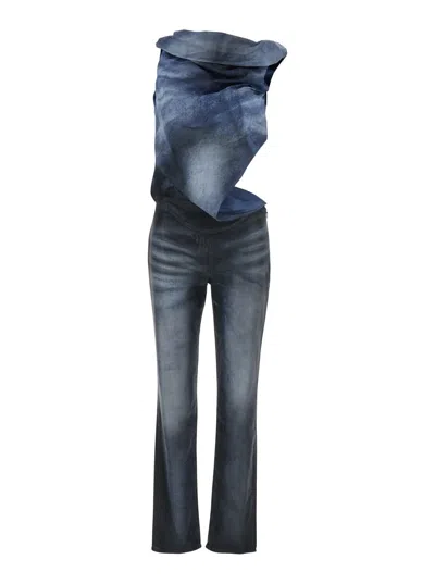 DIESEL SLEEVELESS JUMPSUIT