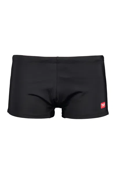 Diesel Black Sporty Mens Swimwear Summer