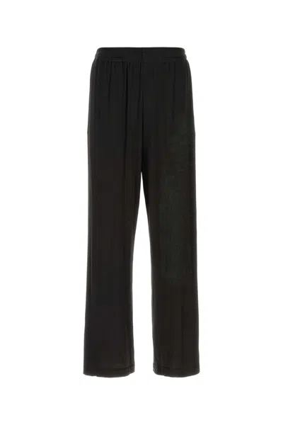 Diesel Black Stretch Acetate P-jester Pant In 9xx