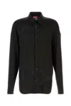 Diesel Unisex Jersey Dévoré Shirt In Black