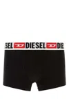 Diesel Set Di Tre Boxer Lunghi Con Elastico In Vita Con Logo All-over In E3784