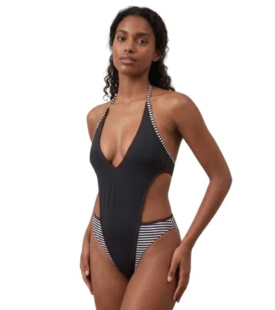 Diesel Black Stripes Swimwear