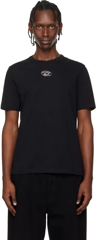 Diesel Black T-adjust-od T-shirt