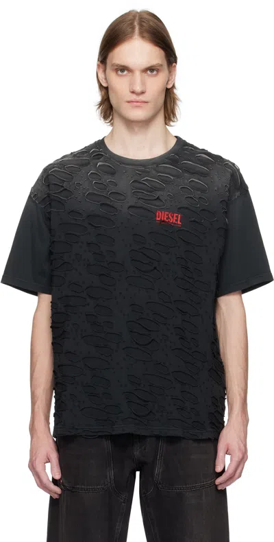 DIESEL BLACK T-BOXT-R29 T-SHIRT