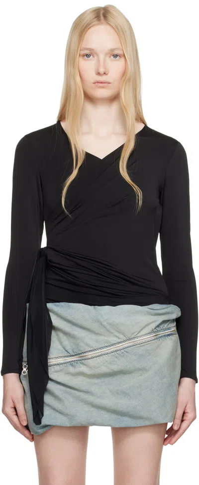 Diesel Black T-crissy-plain T-shirt In 9xx