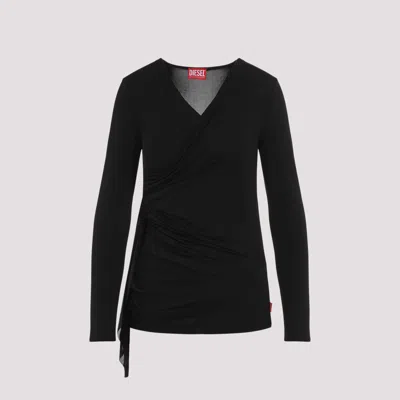 DIESEL BLACK T-CRISSY-PLAIN TOP