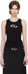 Diesel M Onerva Knitted Top With Logo Plaque In 9xxa