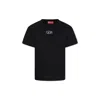 Diesel Black T-shirt For Boy In Black