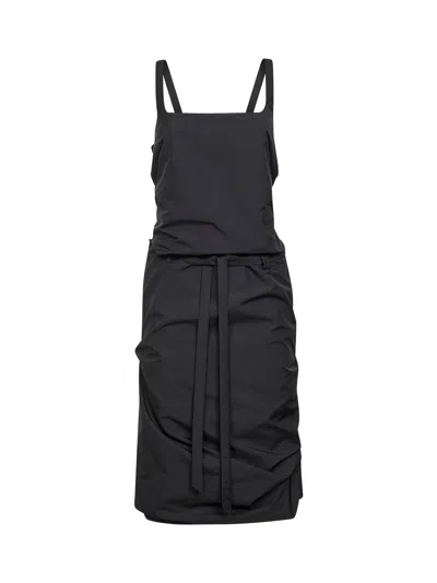 Diesel Black Taffeta D-sanat Dress
