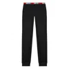 Diesel Gilda-d-core Logo-waistband Pajama Set In Black