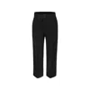 Diesel Black Trousers For Boy With Logo In Black