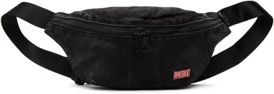 Diesel Black Utlt Belt Bag In T8013