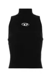 Diesel M-onervax Ribbed-knit Tank Top