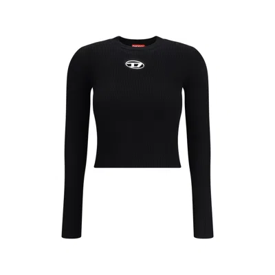 DIESEL BLACK VISCOSE SHIRT