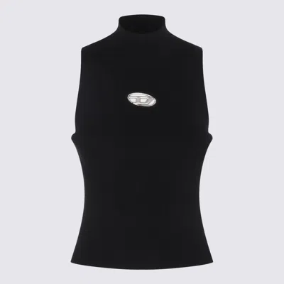 DIESEL DIESEL BLACK VISCOSE TOP