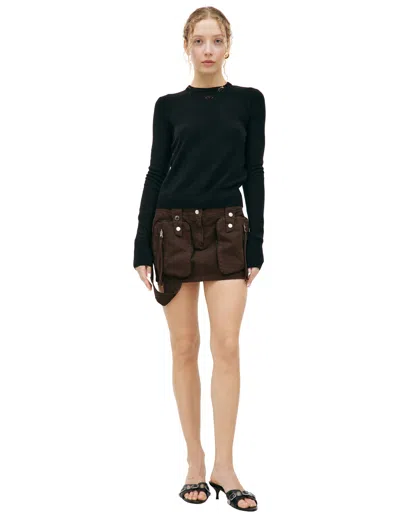 Diesel Black Wool Sweater