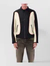 Diesel Blink Stand Collar Front Pockets Jacket In Black