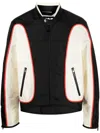 Diesel Blink Stand Collar Front Pockets Jacket In Black