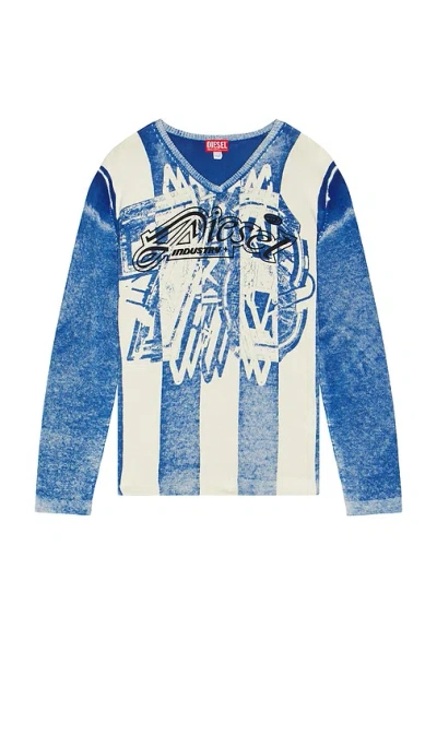 Diesel K-oliba-v Sweater In Blue