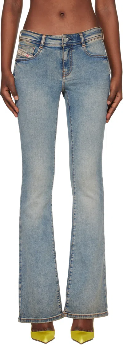 Diesel Blue 1969 D-ebbey Bootcut Jeans