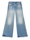 Diesel 1978 D-akemi 09h95 Bootcut Jeans In Blue
