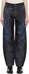 Diesel Blue & Black 2023 D-finitive-s Jeans In 1