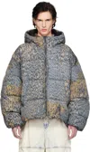 Diesel W-bogaert Puffer Jacket In 9dma