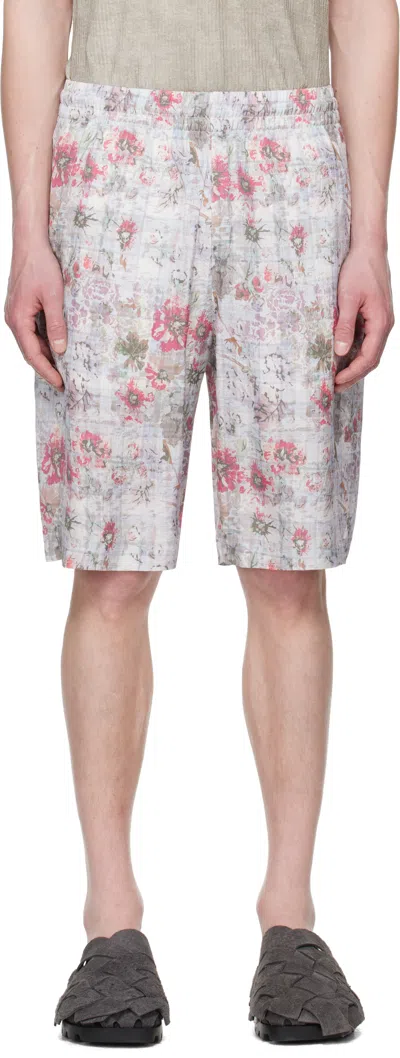 DIESEL BLUE & PINK P-LEYS SHORTS