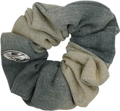 Diesel Blue Bangle Denim Scrunchie