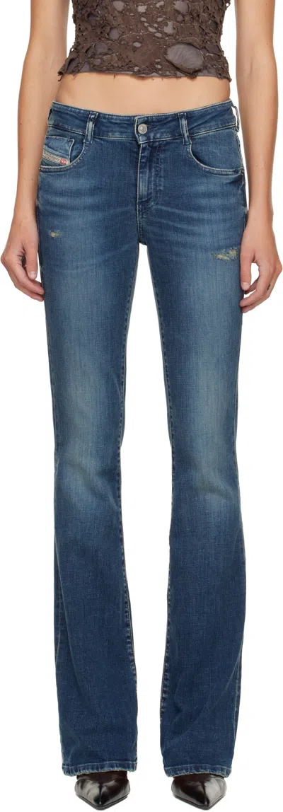 Diesel Blue Bootcut 1969 D-ebbey Jeans