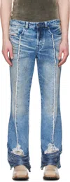 Diesel '1998 D-buck 0cmbm' Denim Trousers In 01