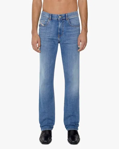 Diesel Blue Bootcut Denim Jeans In Light Blue