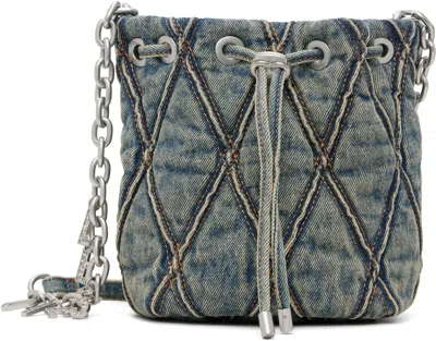 Diesel Blue Charm-d Bucket S Bag