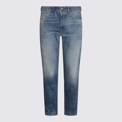 Diesel Blue Cotton Denim Jeans