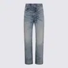 Diesel Women 1971 D-sent Jeans With Distressed Effect In Blue