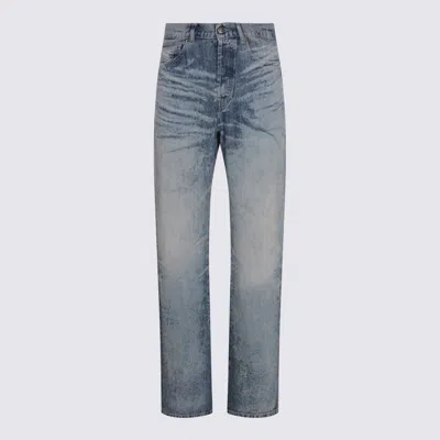 DIESEL DIESEL BLUE COTTON JEANS