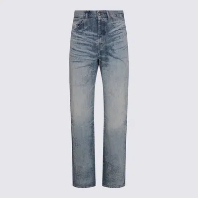 DIESEL BLUE COTTON JEANS