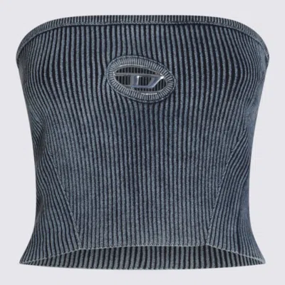 Diesel Blue Cotton Top