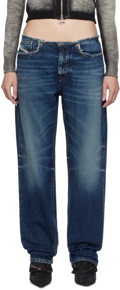 Diesel Blue D-ark Jeans In 1
