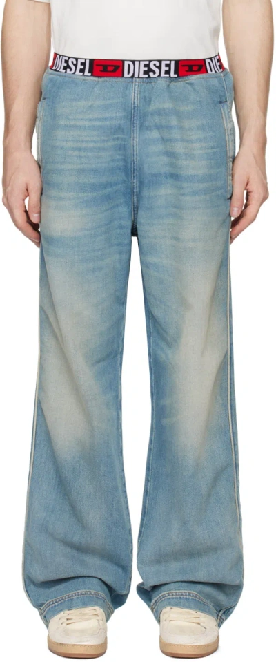 Diesel Blue D-martian-s Jeans In 1