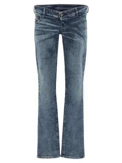 DIESEL BLUE D-WAISTY JEANS