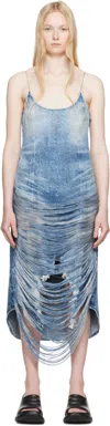 Diesel Fringed Minidress In 01