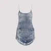Diesel Blue De-dra-short-fsg Mini Dress In Blue