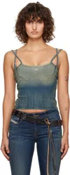 Diesel Blue De-maddy-s Tank Top In 01